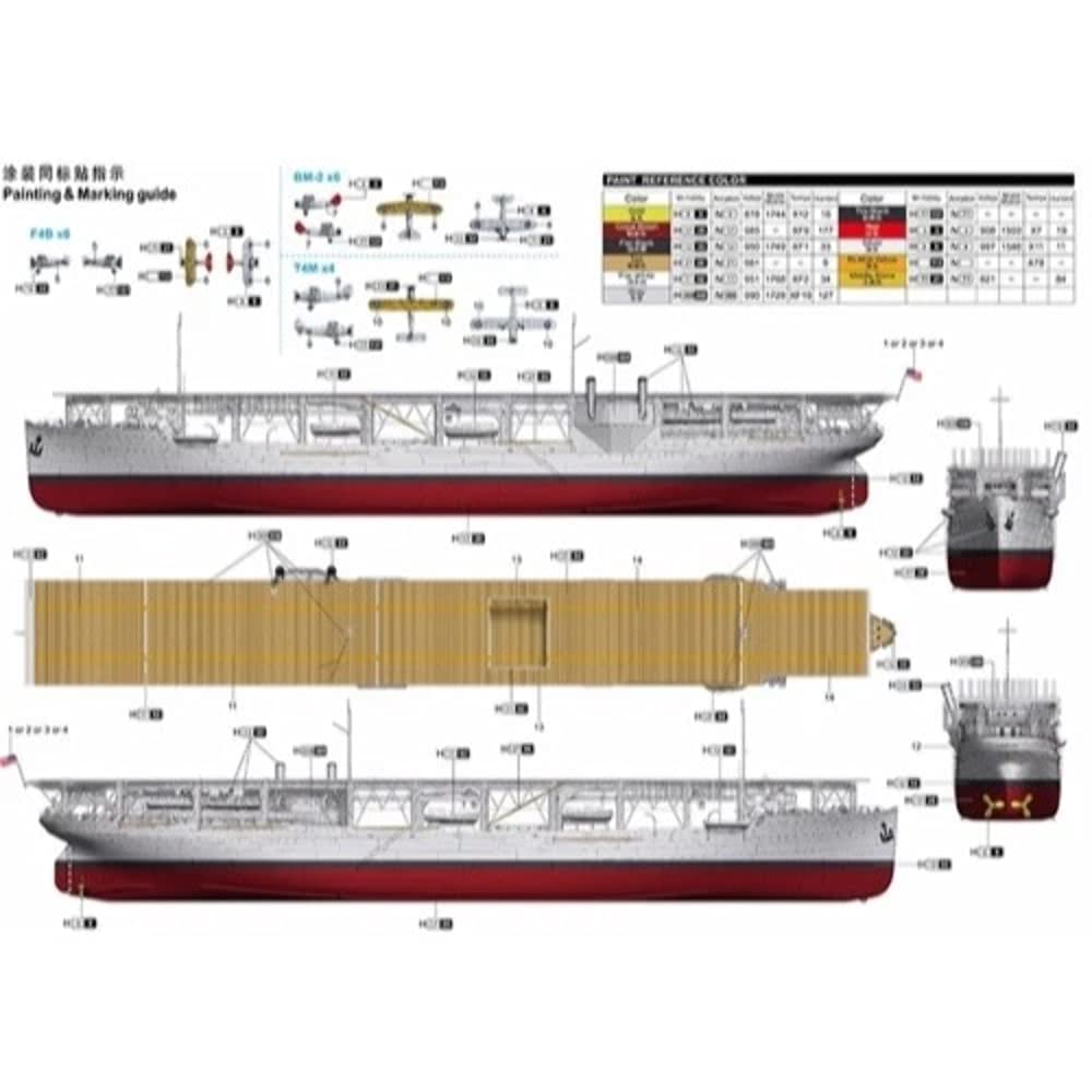 Amazon | トランペッター(TRUMPETER) 1/350 アメリカ海軍 航空母艦 CV