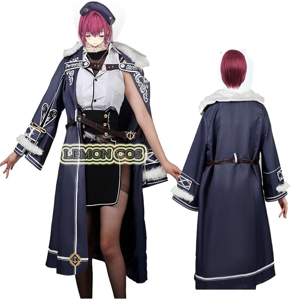 Amazon.co.jp: ｢Lemon cos｣コスプレ衣装 宝鐘マリン 新衣装 ほうしょう