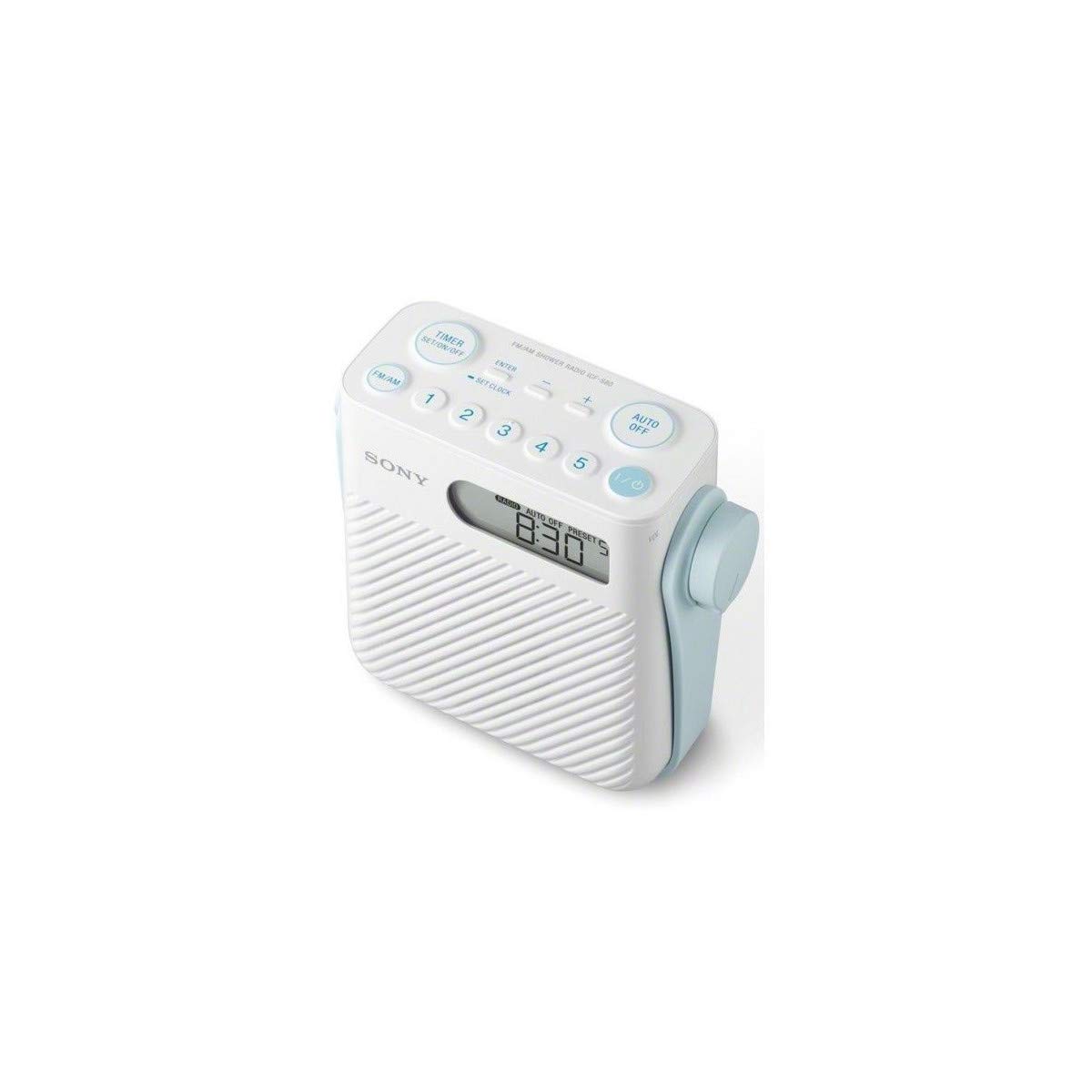 Sony ICF-S80 Splashproof Portable Radio - White : Amazon.com.be