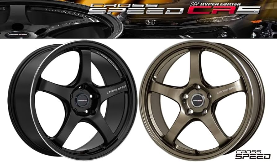 Amazon.co.jp: ホイール 4本セット CROSS SPEED HYPER EDITION CR5 18