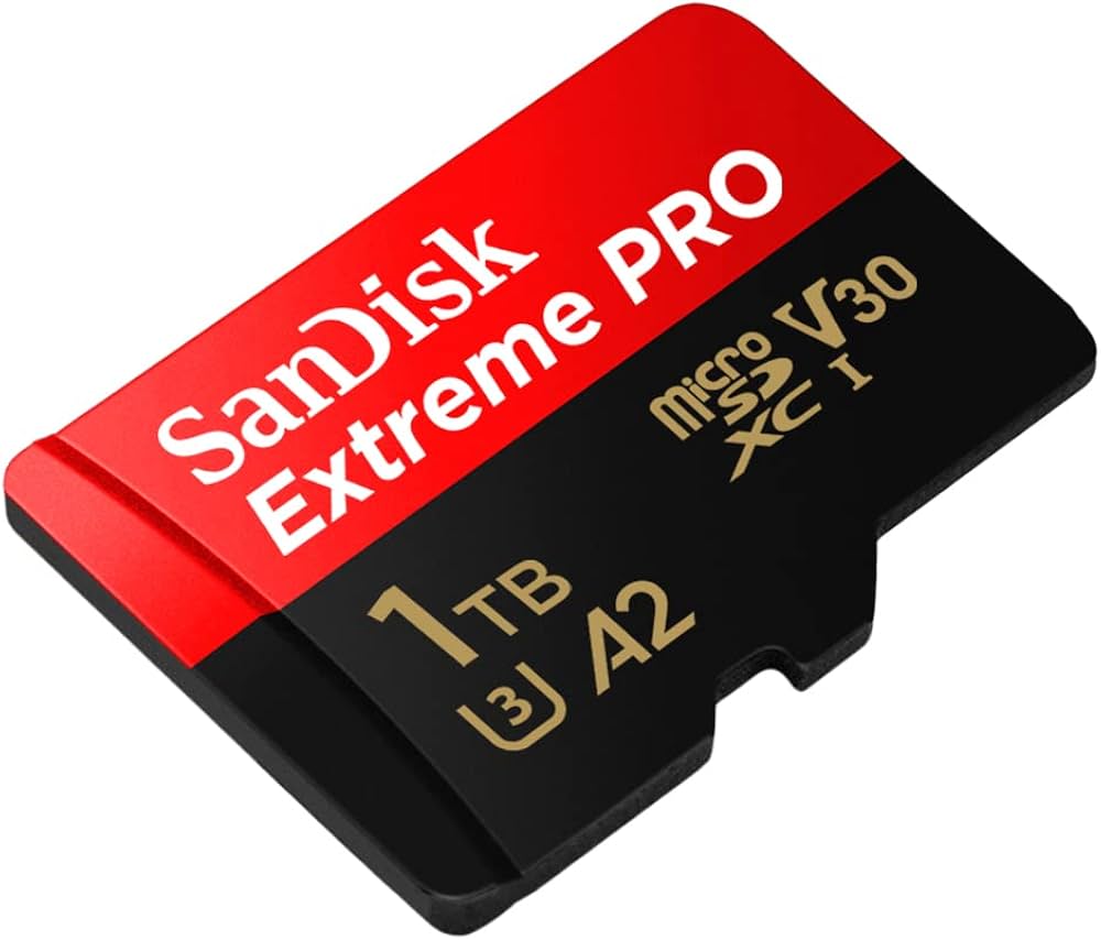 SanDisk 1 TB Extreme PRO microSDXC kart + SD adaptör + RescuePRO