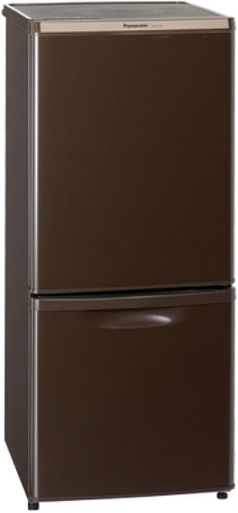 Amazon.co.jp: Panasonic 2ドア冷蔵庫 138L ブラウン NR-B147W-T