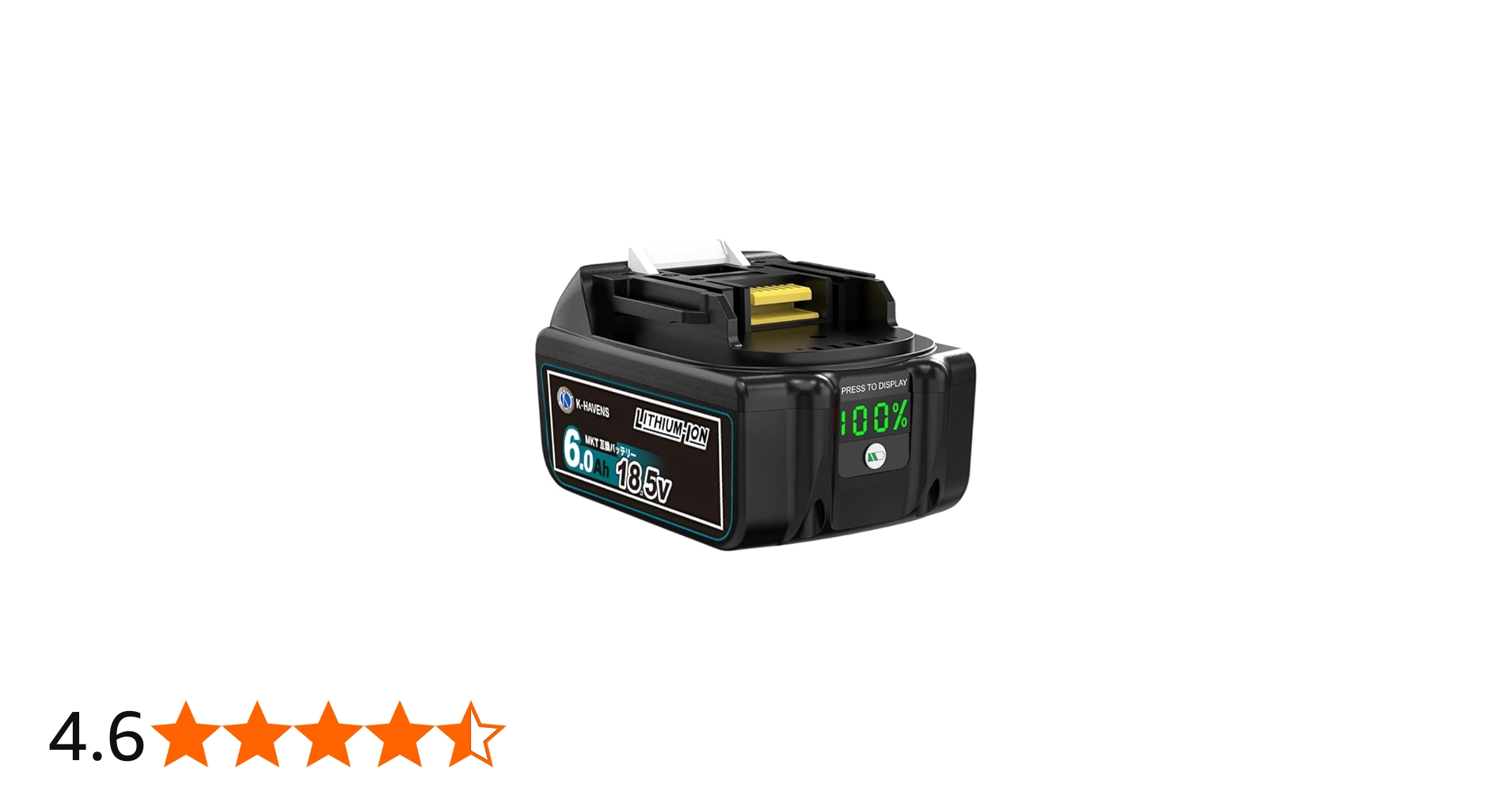 Amazon.co.jp: ARAJIN 嵐神 マキタ 互換 バッテリー 18V 6.0 Ah