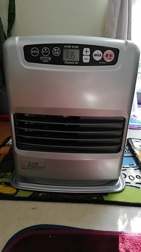Amazon.co.jp: Dainichi Petroleum Fan Heater (S Type) (Light Silver