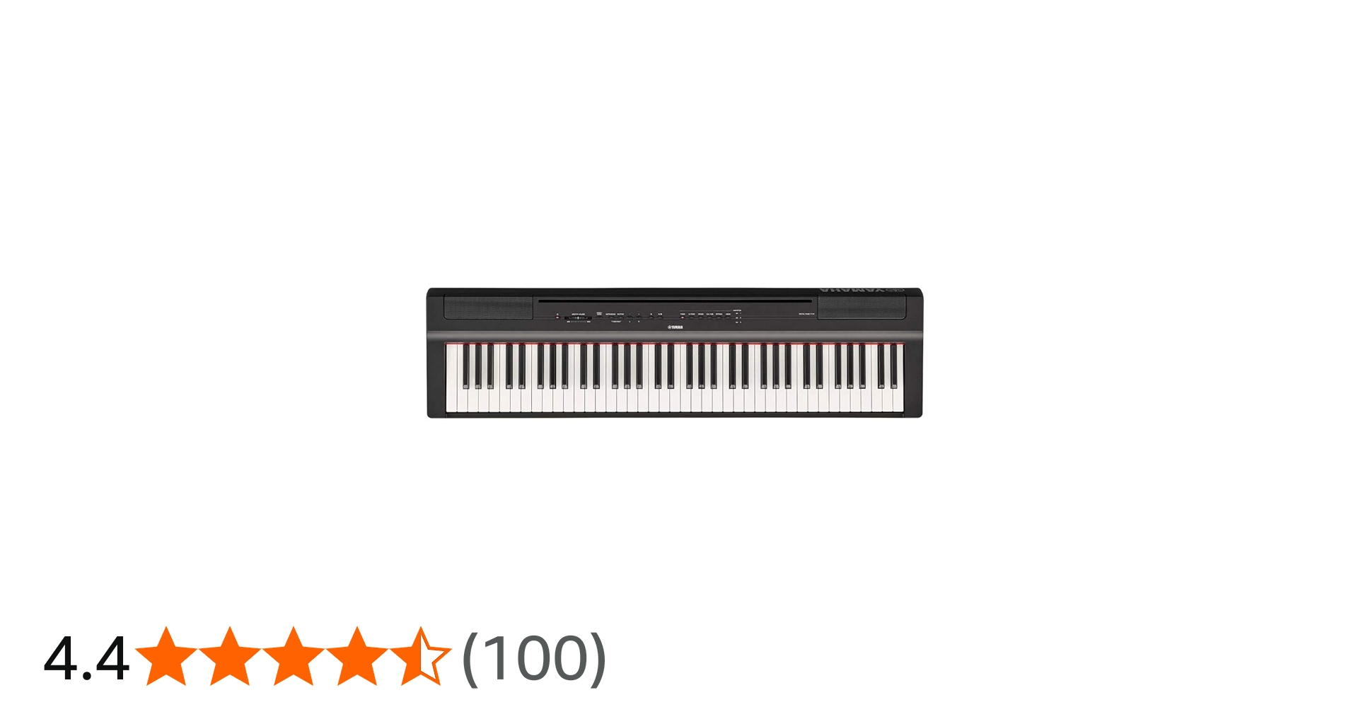 Amazon | ヤマハ YAMAHA 電子ピアノ Pシリーズ 73鍵盤 ブラック P-121B