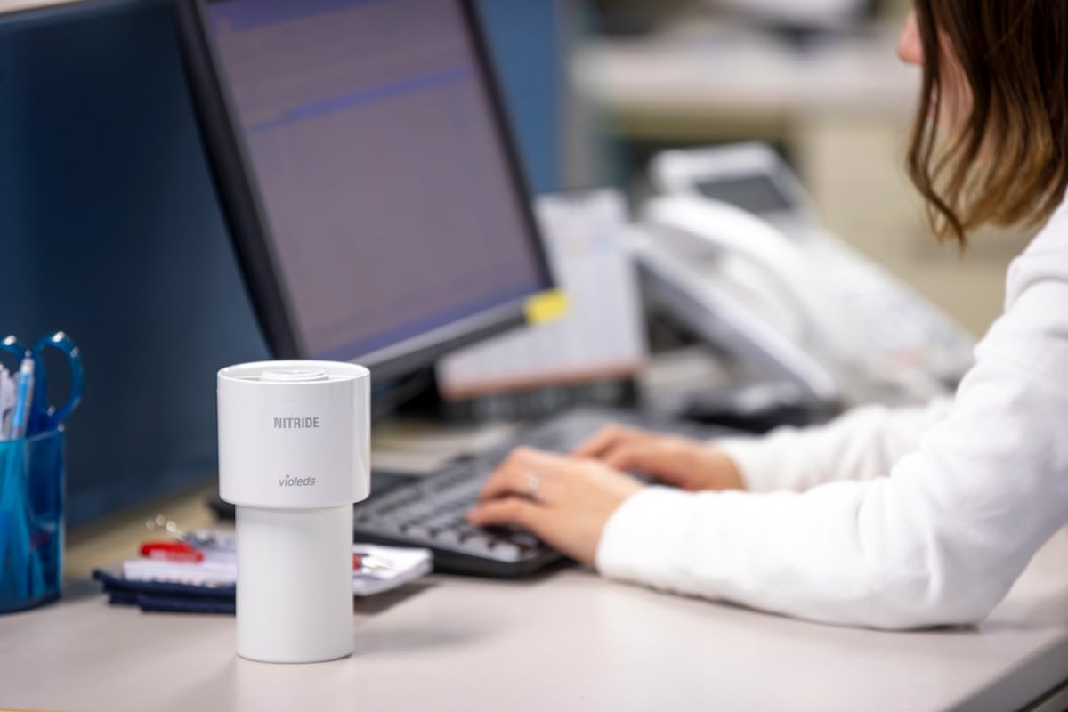 Amazon | UV殺菌消臭器 LEDピュア AH2 (USB電源) (ホワイト) | NITRIDE