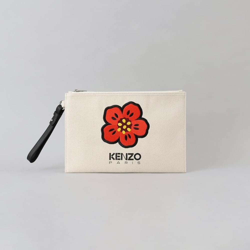 Amazon | KENZO(ケンゾー)クラッチバッグエクリュ03ECRUFD65PM902F34