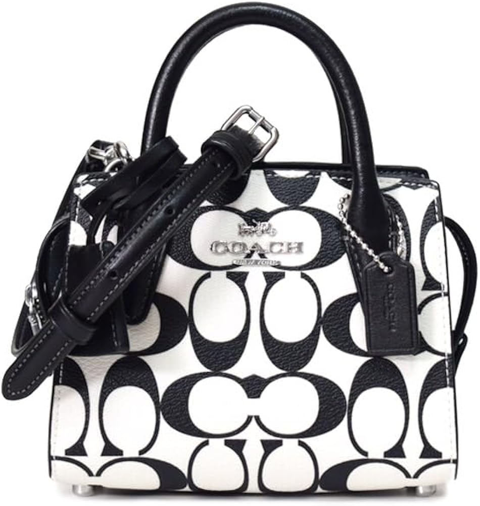 Amazon.co.jp: コーチ バッグ COACH コーティングキャンバス レザー