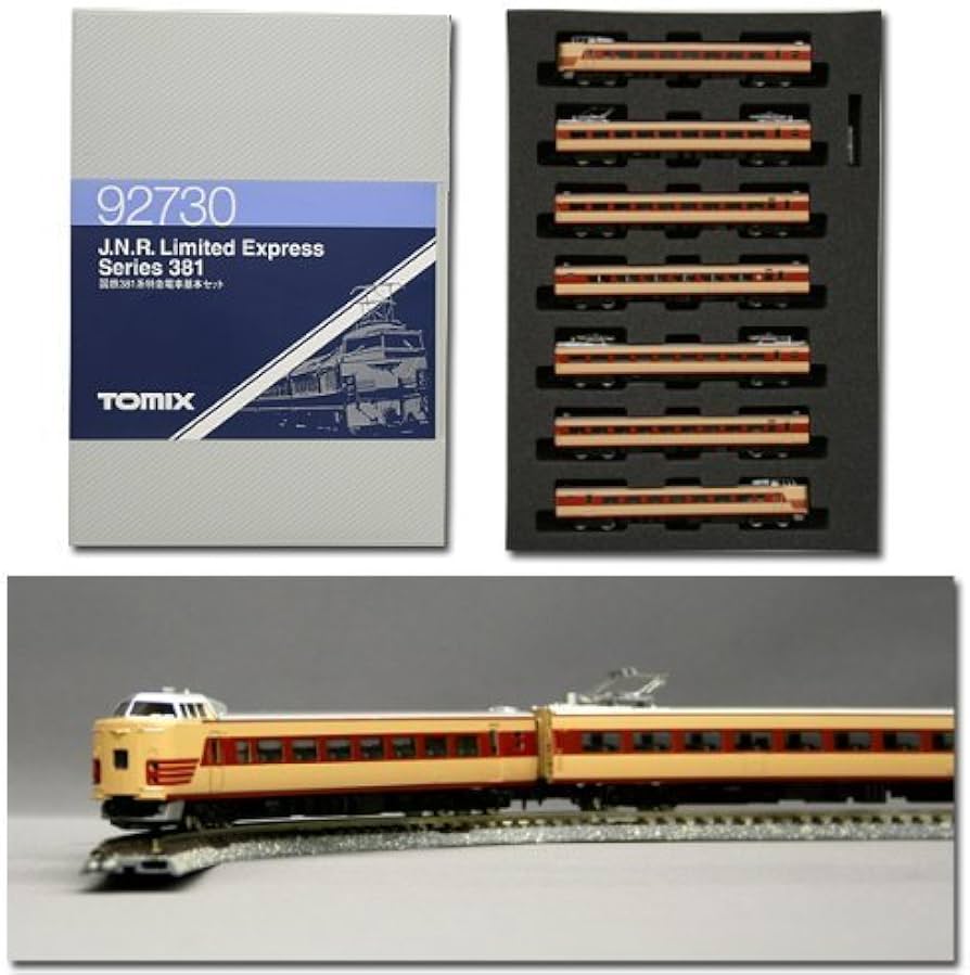 Amazon | Nゲージ車両 381系特急電車 基本セット 92730 | 鉄道模型 通販
