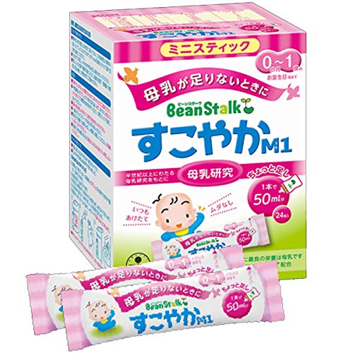 Amazon.co.jp: すこやかM1 0歳～1歳用 スティック （6.5g×24本）×12個