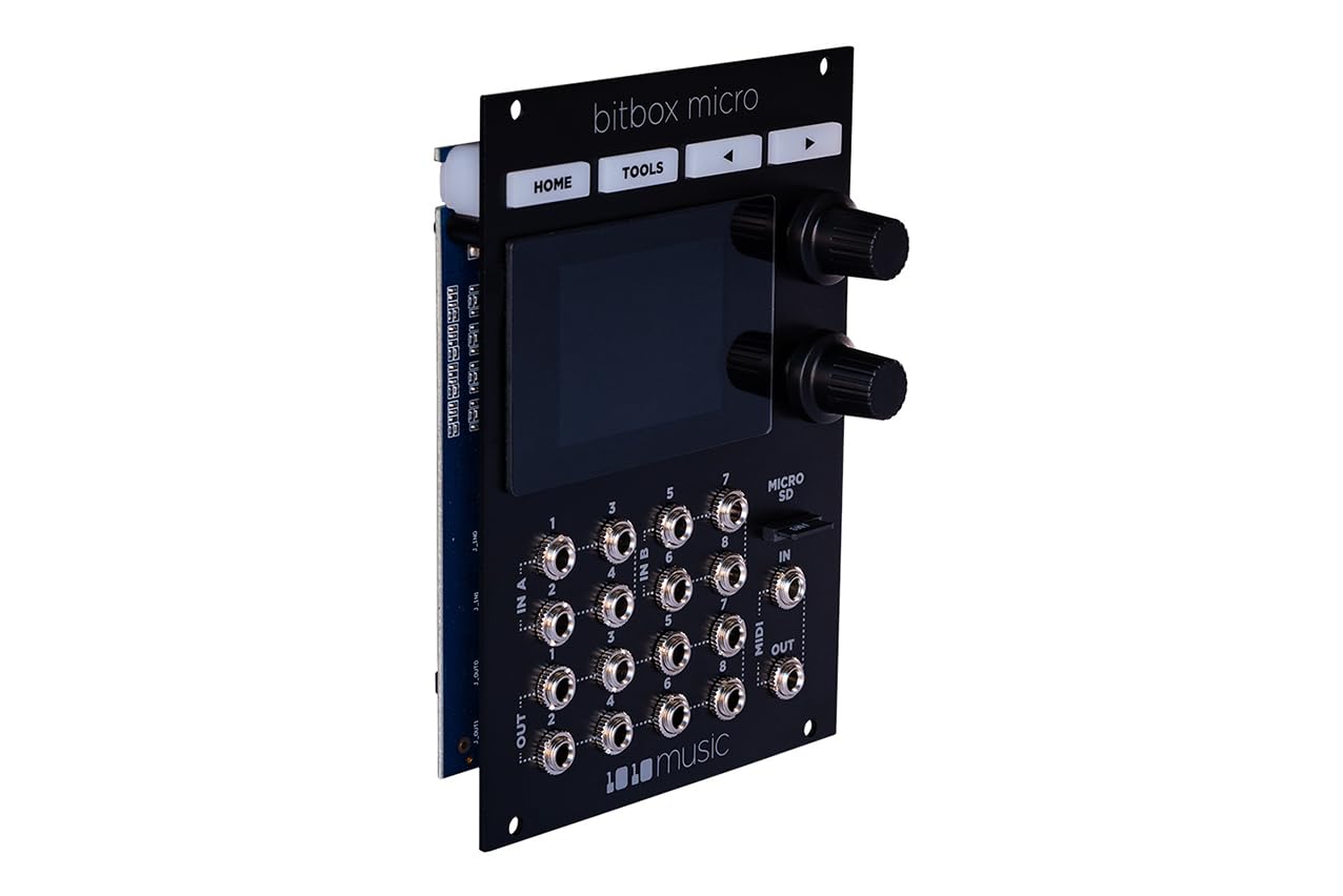 Amazon.com: 1010music Bitbox Micro Eurorack Compact Sampler with