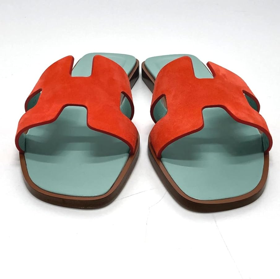 Amazon | [エルメス] オアジス Hロゴ ミュール サンダル レザー