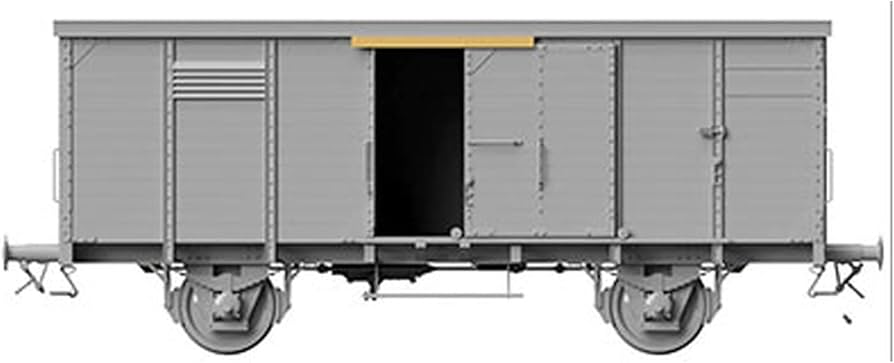 Amazon | サンダーモデル 1/35 ドイツ軍 有蓋貨車 G10 プラモデル