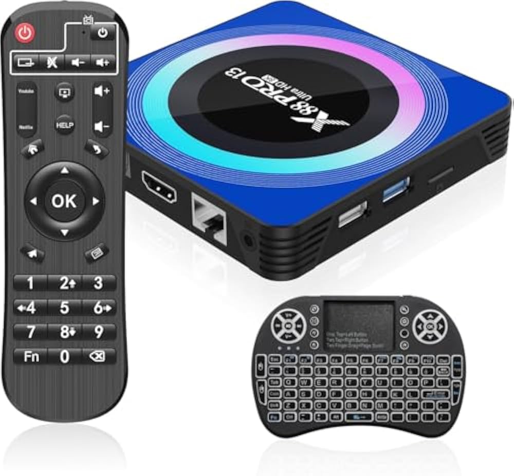 Amazon.com: Android TV Box 13.0, Android Box 4GB RAM 64GB ROM