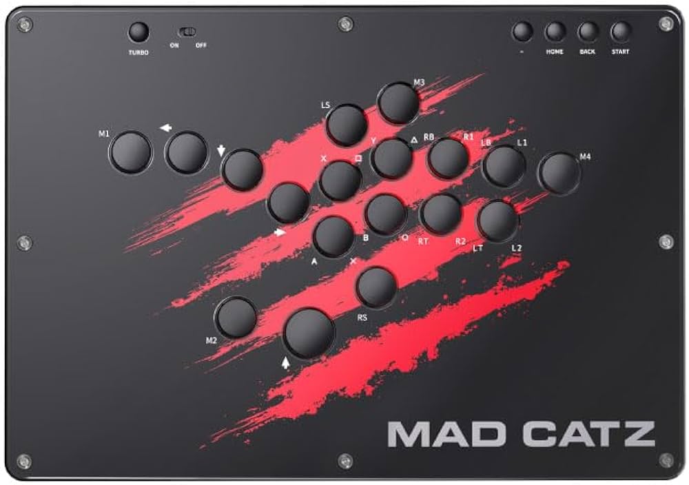Amazon.co.jp: Mad Catz マッドキャッツ N.E.K.O. レバーレス アケコン