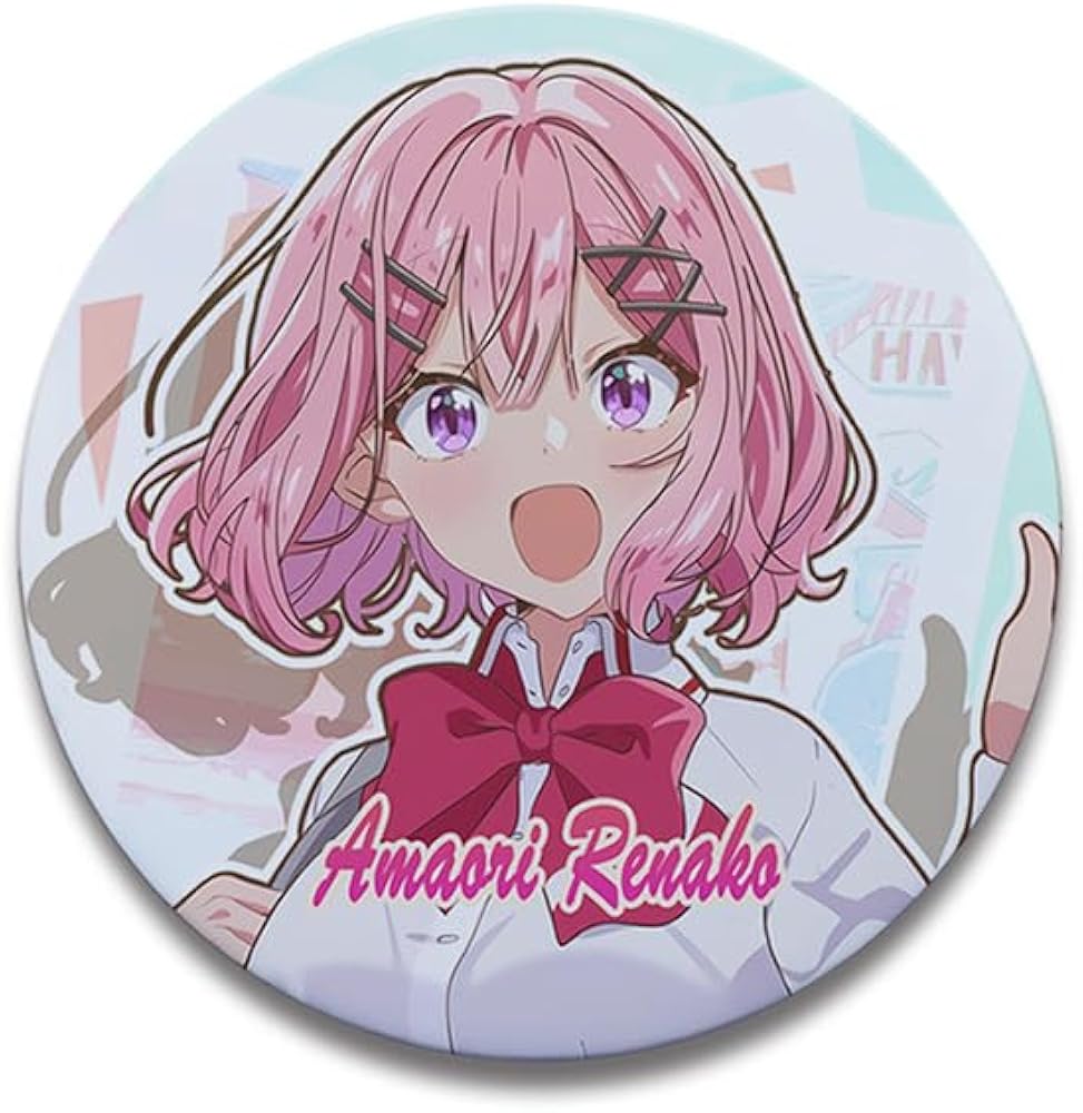 Amazon.co.jp: わたなれ 缶バッジ 58mm 5枚セット 甘織れな子 王塚真唯