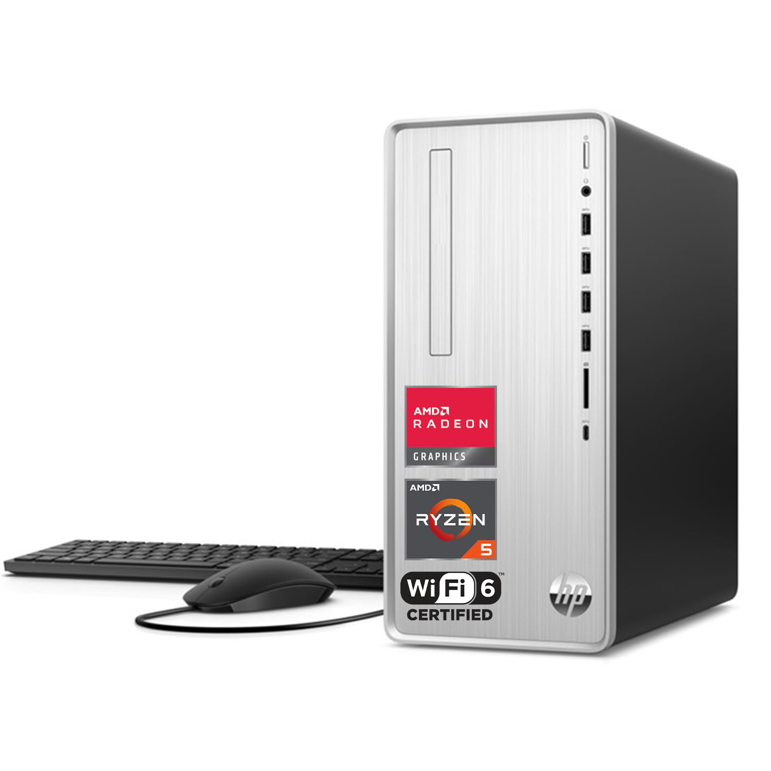 Amazon.com: HP Pavilion Tower Desktop, AMD Ryzen 5 5600G, 16GB