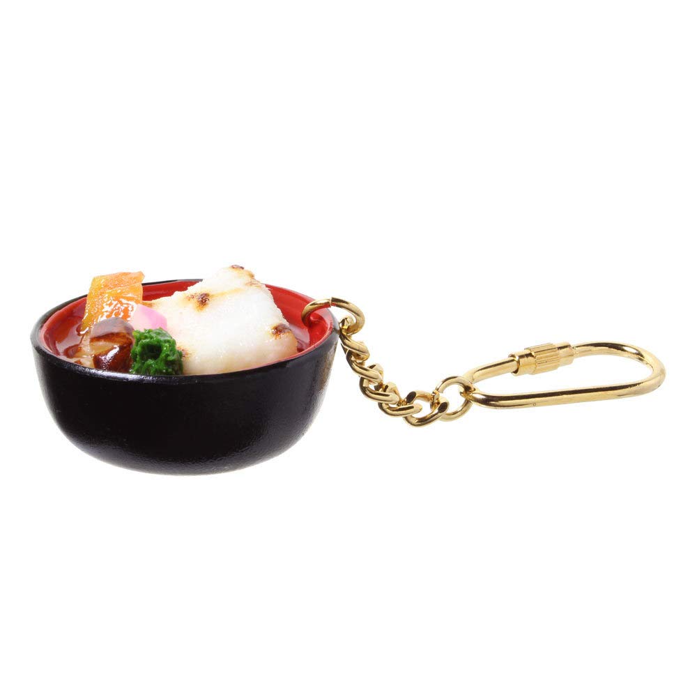 Amazon.co.jp: 食品サンプル屋さんのキーホルダー（お雑煮）【食品