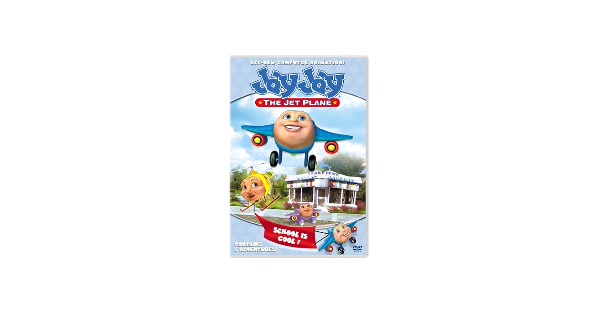 Amazon.com: Jay Jay the Jet Plane Dvd #7:School Is Cool : Gina