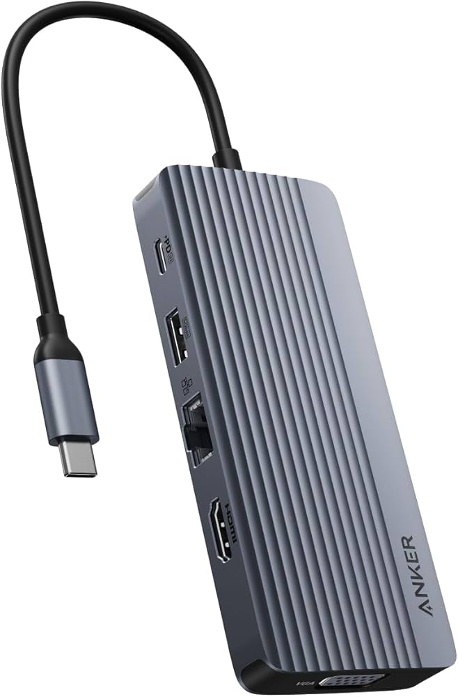 Amazon.co.jp: Anker USB-C ハブ (10-in-1, Dual Display) 100W USB PD
