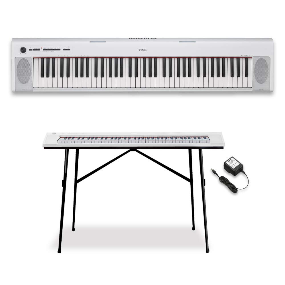 Amazon | YAMAHA NP-32WH(ホワイト)ポータブルキーボード スタンド