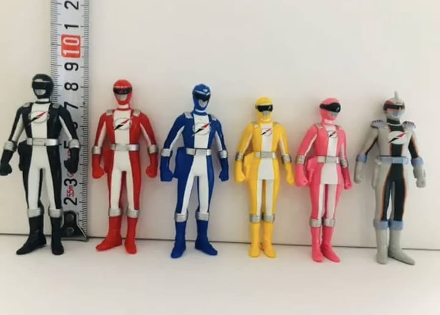 Amazon.co.jp: ボウケンジャー 6体セット ソフビ フィギュア ボウケン