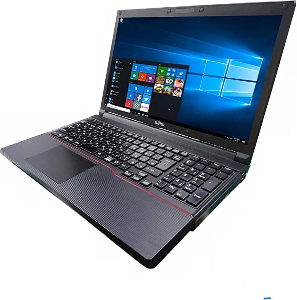 Amazon.co.jp: ノートパソコン Windows11 WEBカメラ内蔵 富士通FMV