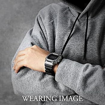 Amazon | 互換品/交換 カスタムベゼル メタルシルバー G-SHOCK GW