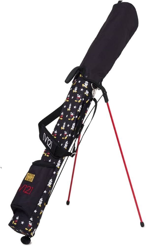 Amazon | V12 ミッキー スター セルフバッグ V122215-SC01 ゴルフ