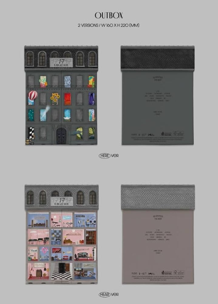 Amazon.co.jp: SEVENTEEN - SEVENTEEN BEST ALBUM [ 17 IS RIGHT HERE