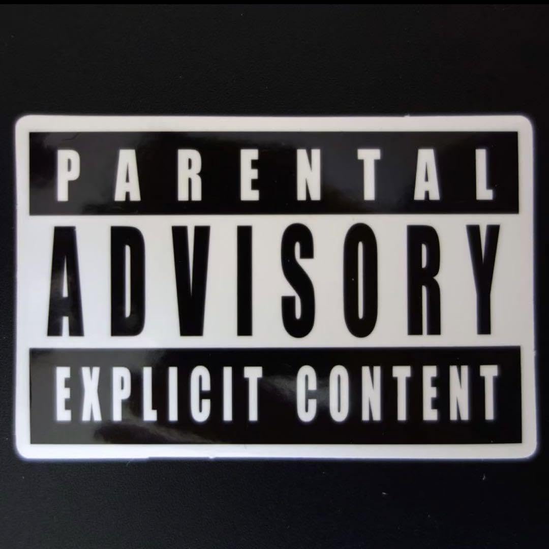Amazon.co.jp: ペアレンタル アドバイザリー ヒップホップ ステッカー