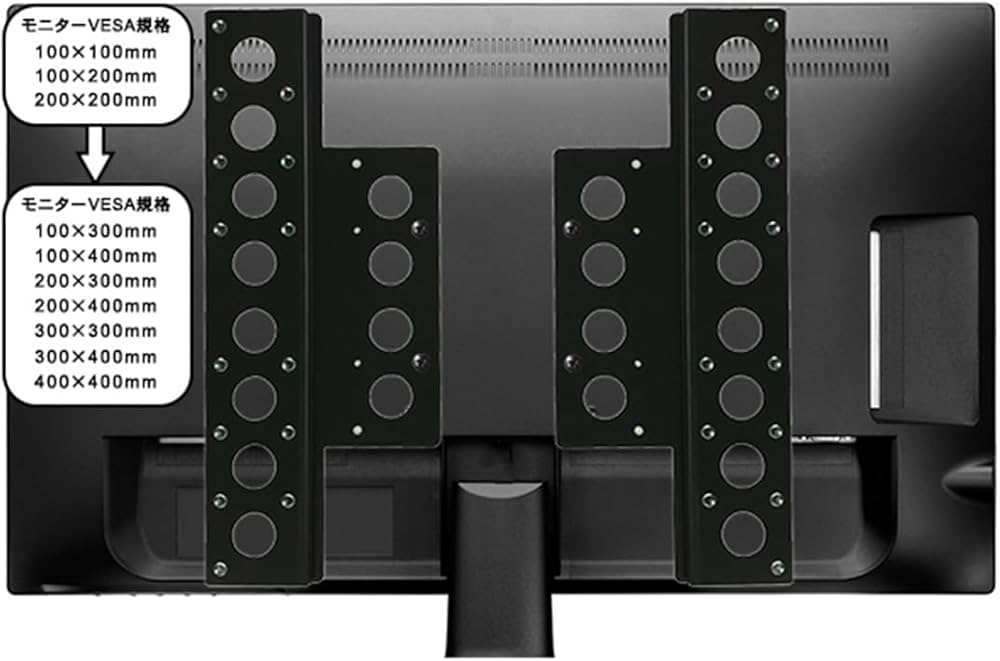 Amazon.co.jp: VESA規格変換プレート NB-MOVS4040 : パソコン・周辺機器