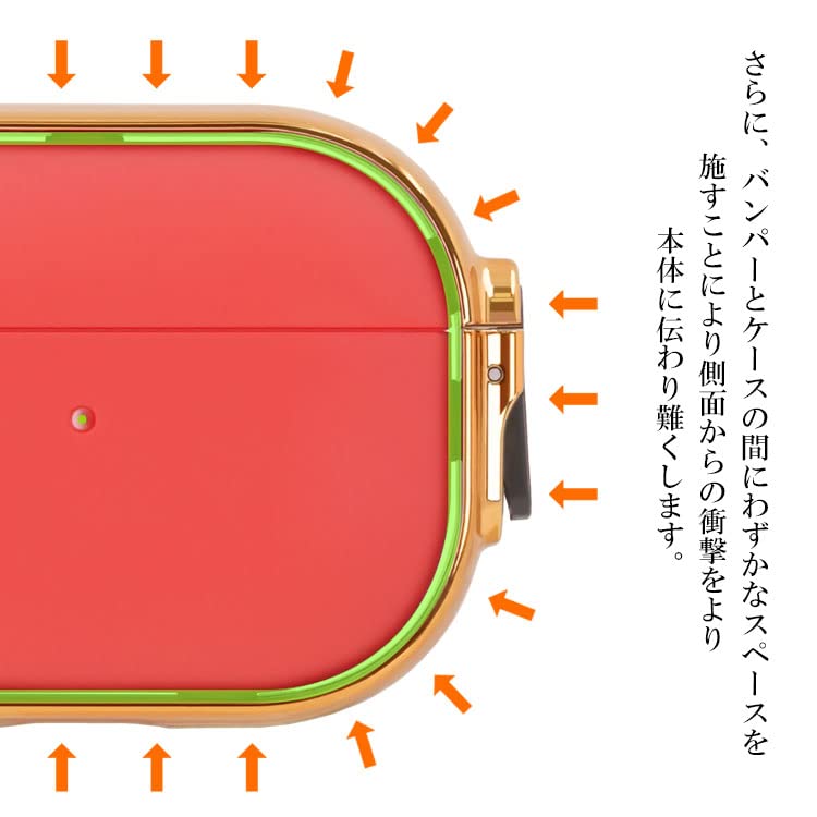 Amazon | ZENIX DESIGN TECH Airpods Pro2 用 ケース 第2世代 カラビナ