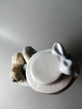 Amazon.co.jp: LLADRO リヤドロ 4893 犬を抱く貴婦人 フィギュリン