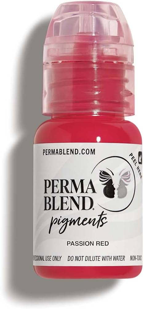 Amazon.com: Perma Blend Passion Red - Bright Cool Red Tattoo Ink