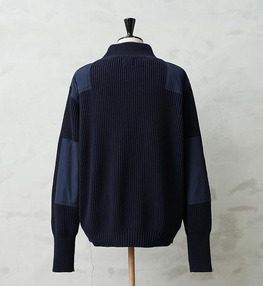 Amazon | [WAIPER] 米軍 U.S.M.C コットンニット コマンドハーフジップ