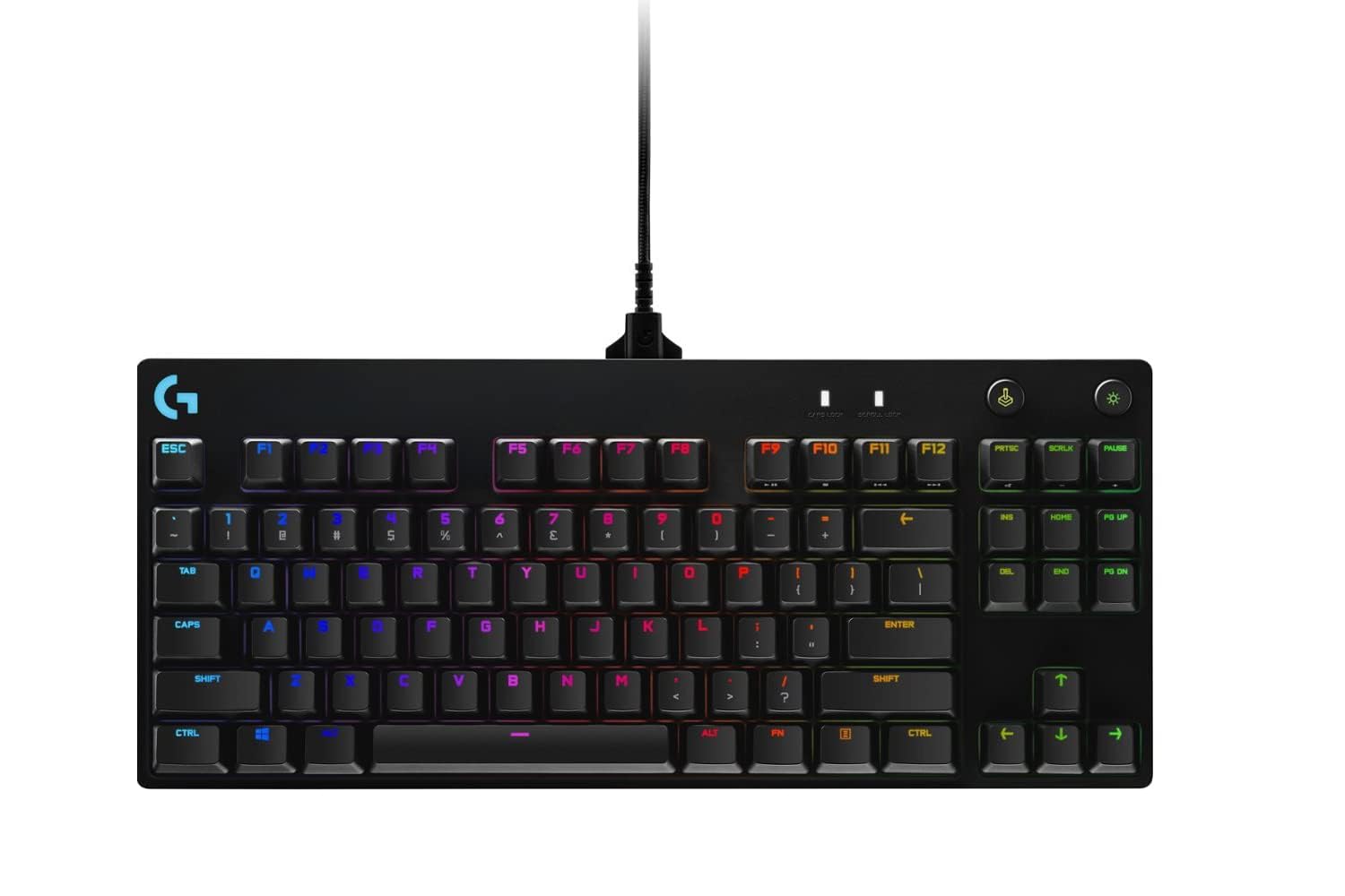 Amazon.com: Logitech G Pro TKL Mechanical Wired Gaming Keyboard GX