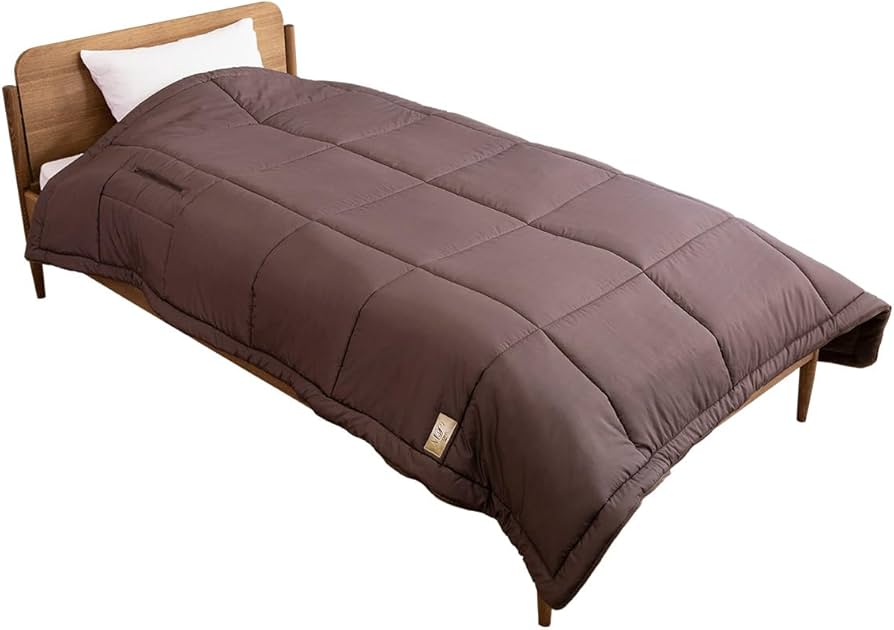 Amazon.co.jp: ひな暖くるまりケット (マロンブラウン) 掛け布団