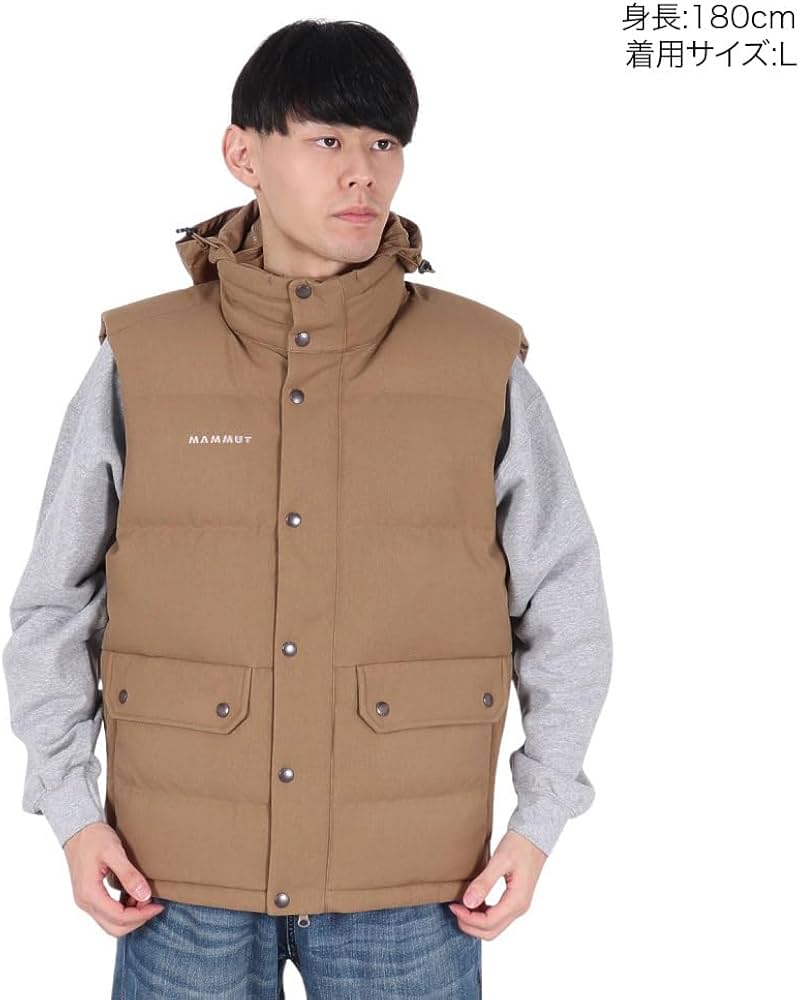 Amazon.co.jp: マムート（MAMMUT） ダウンベスト アウター ロゼグ