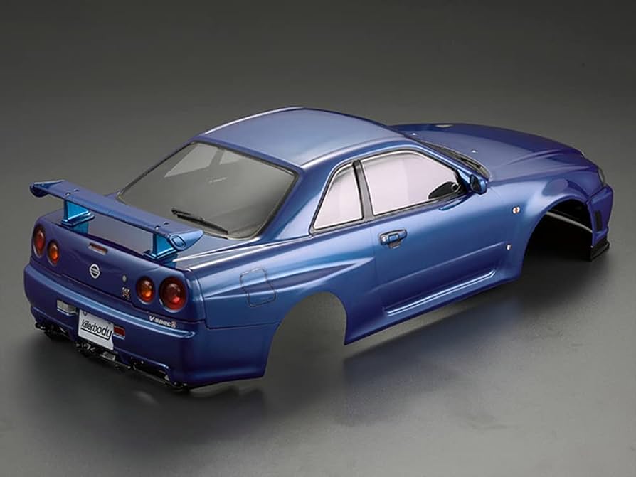 Amazon.com: novahobby Killerbody 1/10 RC Painted Skyline GTR BNR34