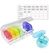 Amazon.co.jp: Fullicon 1週間 1日3回 ピルケース 朝昼晩 薬ケース