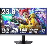 Amazon.co.jp: KOORUI ゲーミングモニター 24インチ 200Hz フルHD