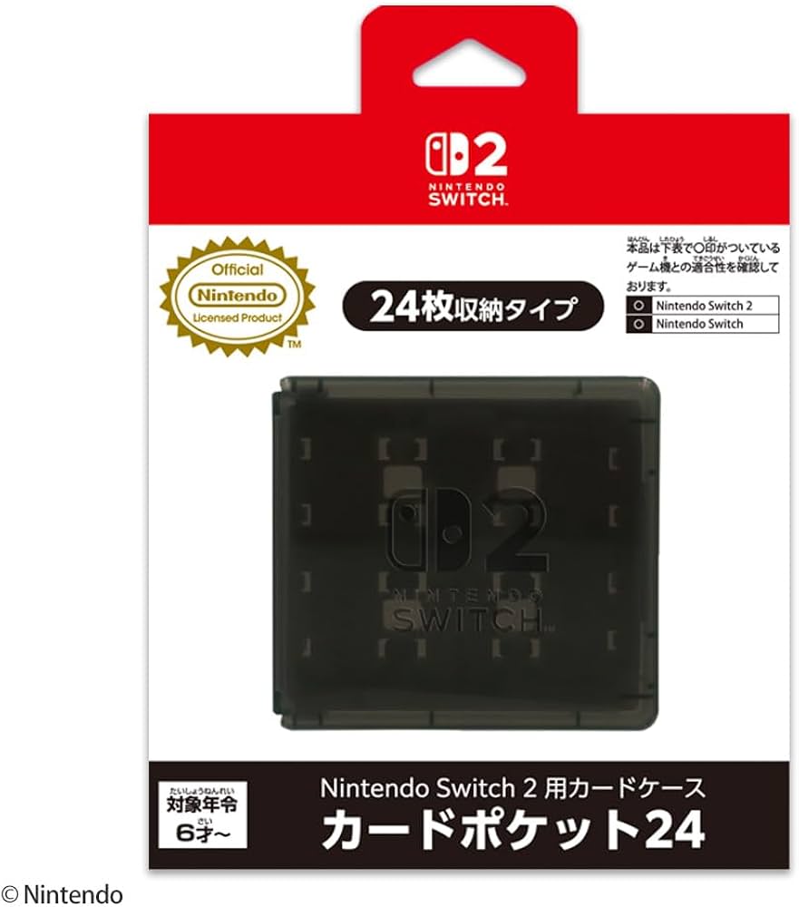 Amazon.co.jp: 【任天堂ライセンス商品】Nintendo Switch 2 用カード