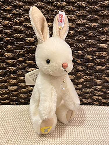 Amazon.co.jp: シュタイフ テディベア 十五夜 うさぎ ぬいぐるみ 白