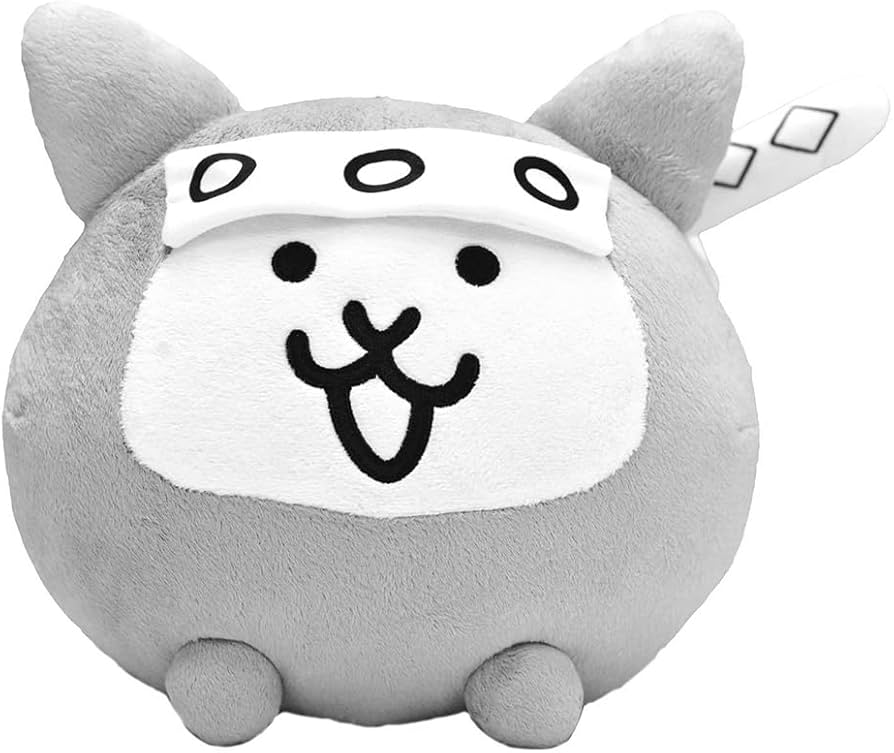 Amazon.co.jp: 【にゃんこ大戦争】ぬいぐるみ ネコ忍者 : おもちゃ