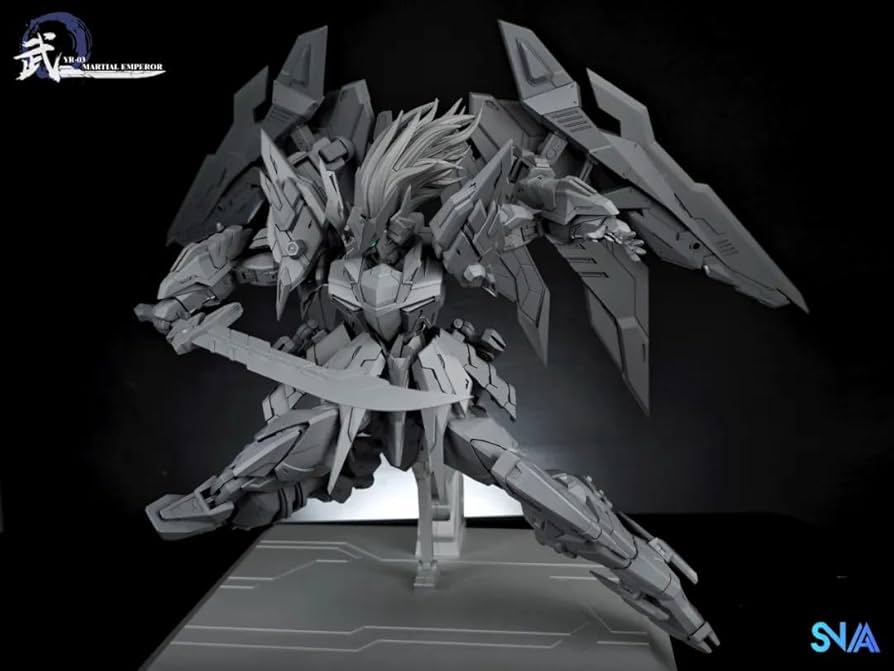Amazon | SNAA 1/100 機甲 モデル ロボット 武皇 皇者シリーズ 可動
