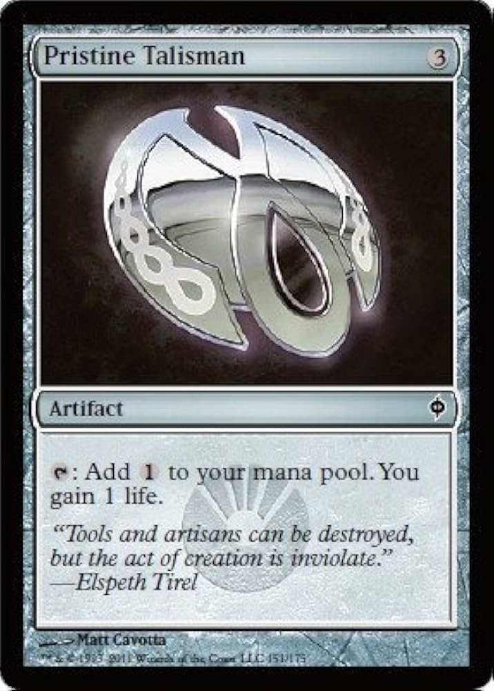 Amazon.com: Magic: the Gathering - Pristine Talisman - New