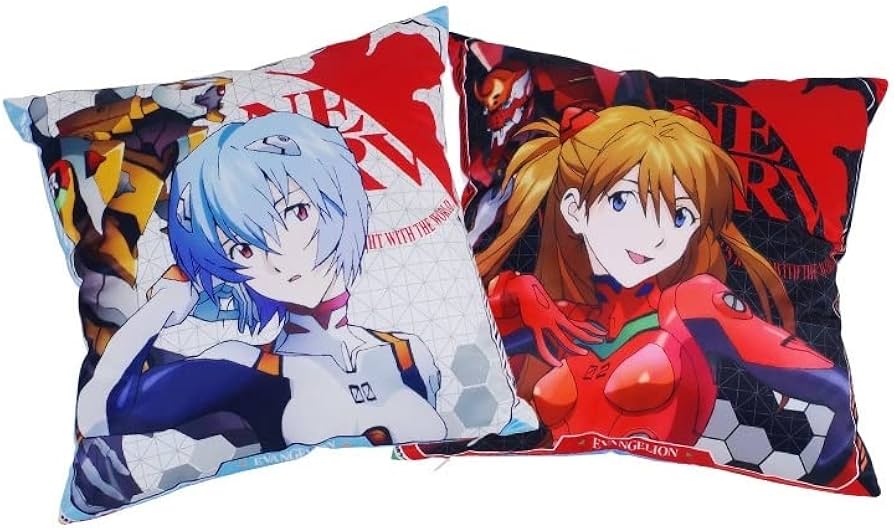 Amazon.co.jp: エヴァンゲリオン スクエアクッション 表裏デザイン