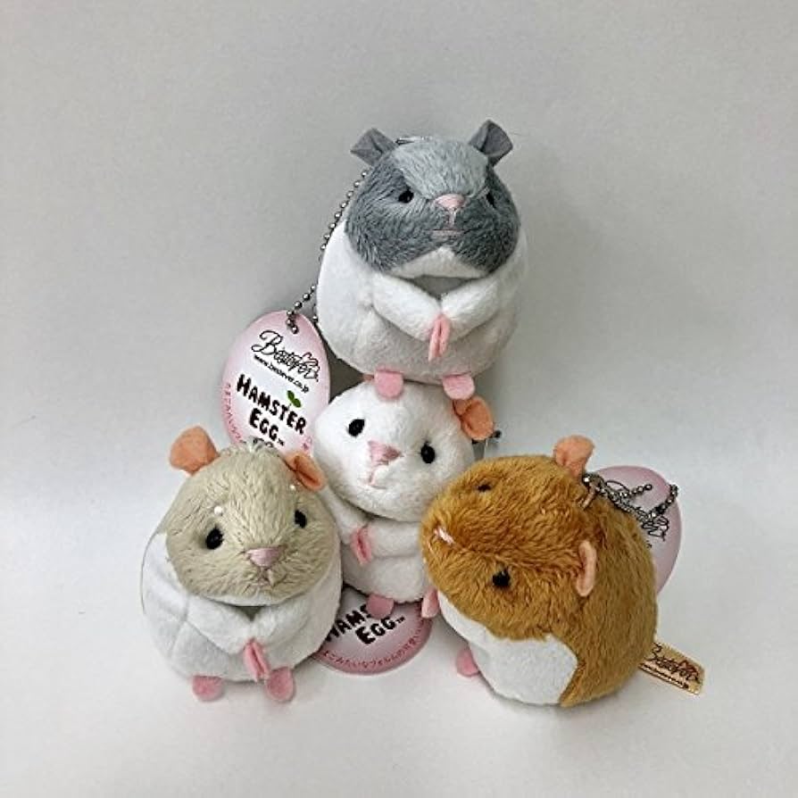 Amazon.co.jp: 【BESTEVER】ボールチェーン マスコット ハムスター