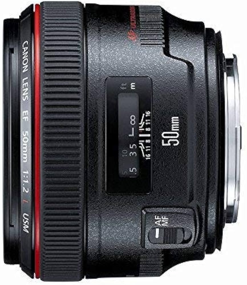Amazon.com : Canon EF 50mm f/1.2 L USM Lens for Canon Digital SLR